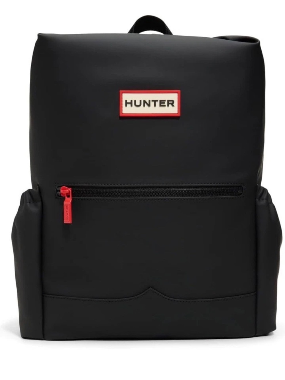 HUNTER Top Click Backpack, Laptop Bag in Smooth Black, NWT